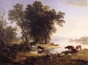 Asher Brown Durand Hudson River Looking Toward the Catskill oil painting artist